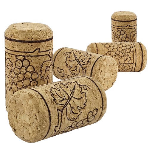 Straight corks x 1 - #9,